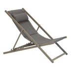 Chilienne de jardin pliable LUNIVIA Café