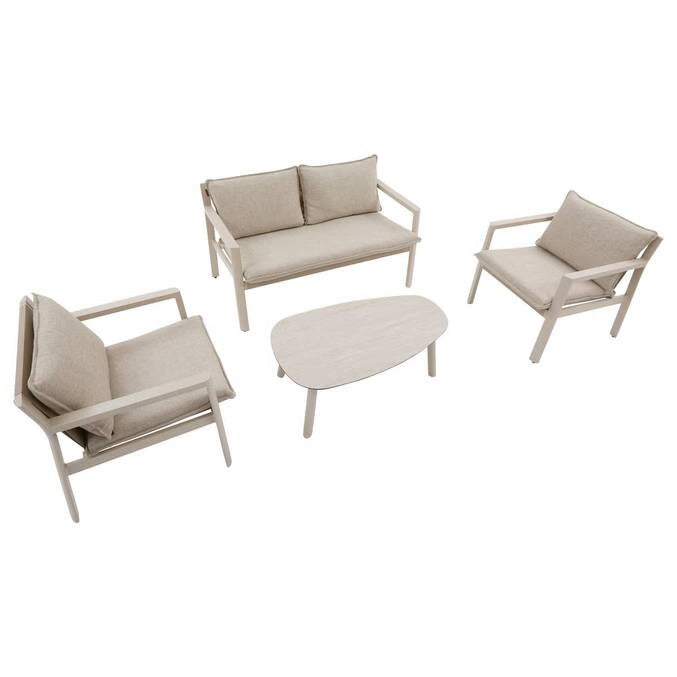 Salon de jardin FLOVIA Argile